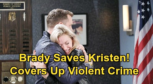 Days of Our Lives Spoilers: Brady Goes To Extremes To Protect Kristen For Stabbing Victor - Conspires To Hide Violent Crime