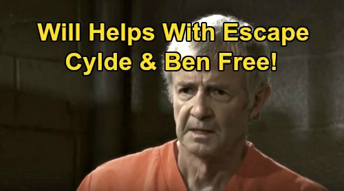 Days of Our Lives Spoilers: Ben and Clyde Escape Prison with Will’s Help – Salem in Lockdown, Panic Erupts