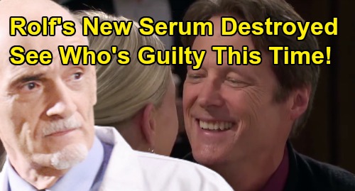 Days of Our Lives Spoilers: Rolf Completes Memory Serum But Lab Trashed - Who Destroyed Jack’s Memory Quest This Time?