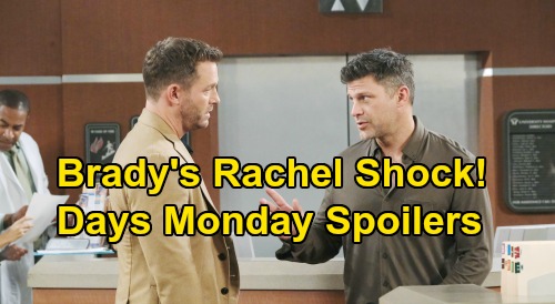 Days of Our Lives Spoilers: Monday, April 13 – Kristen Hospital Meltdown - Sarah’s Wedding Trick - Brady Reels Over Rachel Truth