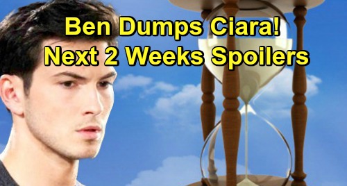 Days of Our Lives Spoilers Next 2 Weeks: Ben Dumps Ciara – Haley’s Secret Explodes – Diana and Victor Team Up