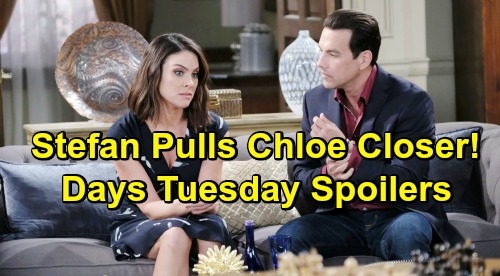 Days of Our Lives Spoilers: Tuesday, March 12 – Stefan Pulls Chloe Closer - Bitter Brady’s Warning to Rex
