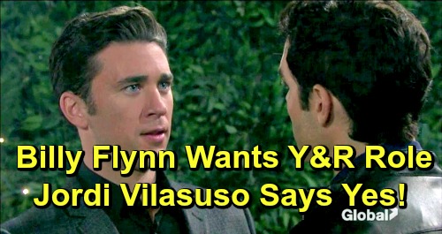 Days of Our Lives Spoilers: Billy Flynn Wants Young and the Restless Role – DOOL and Y&R Star Jordi Vilasuso Says Yes
