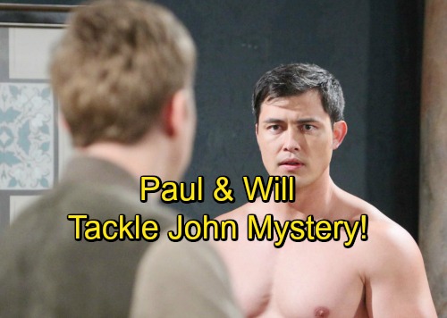 Days of Our Lives Spoilers: Will and Paul Team Up to Solve John Mystery – Why He's Poisoning Steve