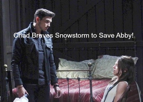 Days of Our Lives (DOOL) Spoilers: Chad Battles Snowstorm to Save Abigail – Ben Captures Chad and Leaves Lovers to Burn