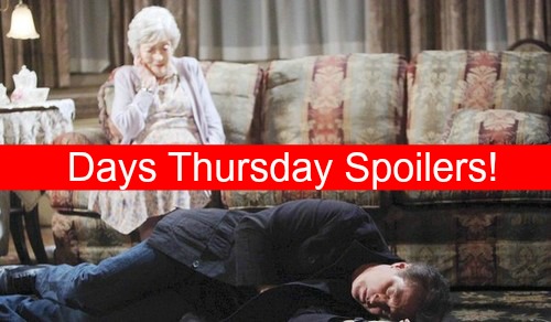 Days of Our Lives (DOOL) Spoilers: John Poisoned by Mother, Faces Deadly Enemy – Gabi and JJ’s Hot Kiss