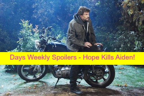 Days of Our Lives (DOOL) Spoilers: Bo Fails to Stop Hope's Wedding – Aiden Killed While Attempting to Murder Bride
