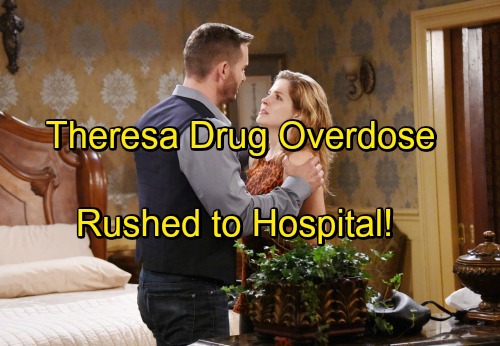 ‘Days of Our Lives’ Spoilers: Theresa Overdoses On Drugs - Rushed to Hospital Emergency, Brady Devastated