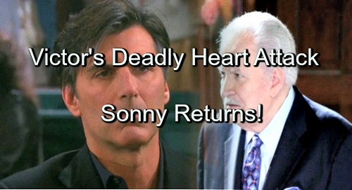 Days of Our Lives (DOOL) Spoilers: Victor Hospitalized After Explosive Deimos Showdown – Sonny Returns to See Uncle Vic
