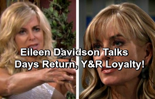 Days of Our Lives Spoilers: Eileen Davidson Reveals The Young and the Restless Loyalty and DOOL Return Agenda