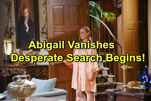 Days of Our Lives Spoilers: Abigail Goes Missing, Chad and Dario Freak – Desperate Search Begins