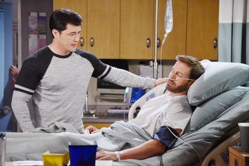 Sonny and Paul discover an injured Brady.