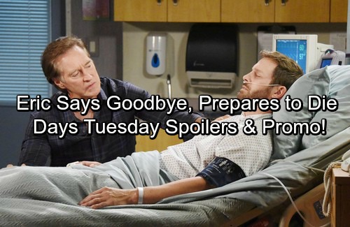 Days of Our Lives Spoilers: Brady Prepares to Die, Says Goodbye - Nicole Fears Deimos’ Plan