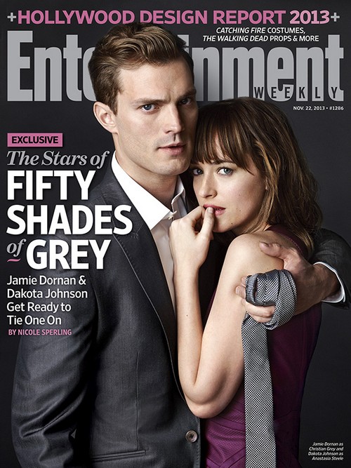 Fifty Shades Of Grey Stars Dakota Johnson And Jamie Dornan Cover Entertainment Weekly, Movie Gets New Release Date