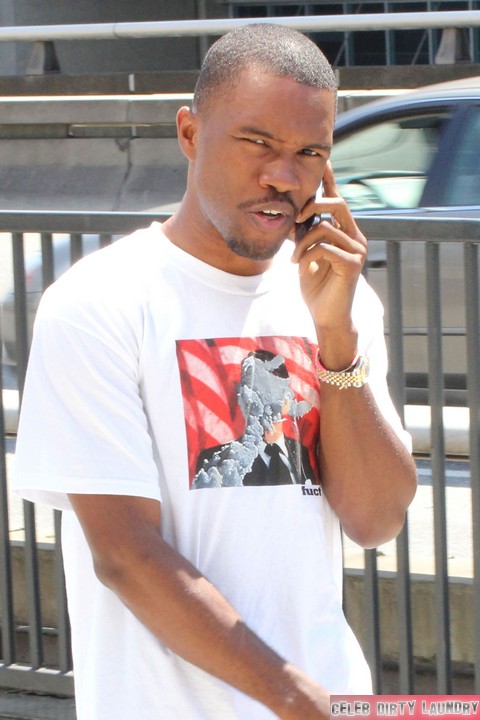 Did Frank Ocean Make A Move On Chris Brown Causing The "Parking Lot" Fight - Source