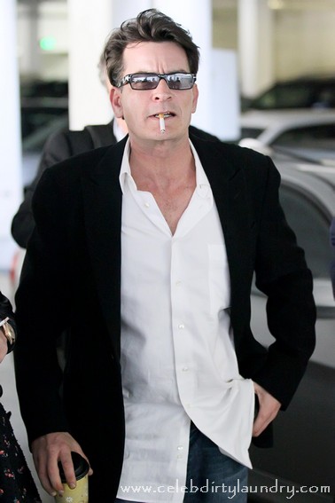 Charlie Sheen is attempting to trademark 22 of his own catch phrases, including the phrases 'Tiger Blood' and 'Duh, Winning', reports CBS News.  Charlie, who is currently on a tour of the U.S. and Canada, is seeking trademark protection for everything from drinks to electronic games.