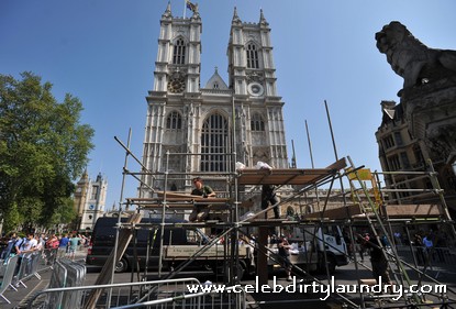  preparations are ongoing for the Royal Wedding 