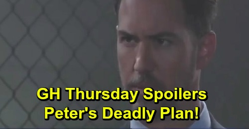 General Hospital Spoilers: Thursday, September 19 – Shiloh’s Creepy Promise to Willow – Peter’s Deadly Plot – Sonny Threatens Cassandra