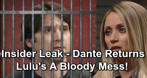 General Hospital Spoilers: Ryan Attack Leaves Lulu A Bloody Mess - Leaked Casting Info Shows Prisoner Dante Escapes, Returns