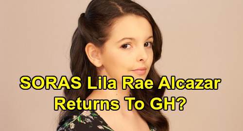 General Hospital Spoilers: Will Lila Rae Alcazar Join Port Charles Teen Scene, Returns to Give Josslyn Serious Competition?