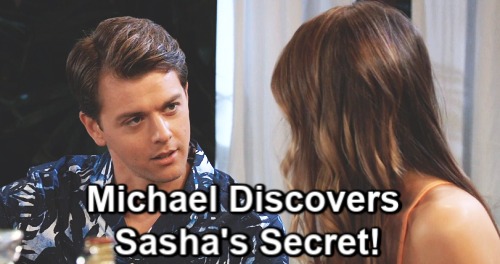General Hospital Spoilers: Michael Learns Sick Sasha's Secret