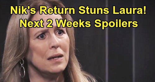General Hospital Spoilers Next 2 Weeks: Nikolas Return Stuns Laura, Ava's Huge Secret - Jason’s Alarming News – Cassandra Terrified