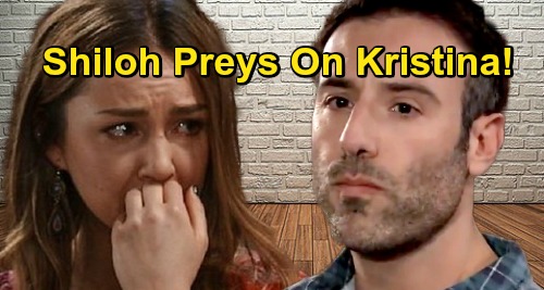 General Hospital Spoilers: Shiloh Preys On Terrified Kristina – Valerie to the Rescue, Stops Sinister Plan?