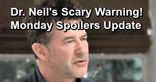 General Hospital Spoilers: Monday, April 29 Update – Sonny’s Secret Weapon – Dr. Neil’s Scary Warning – Curtis’ Stunning Clue