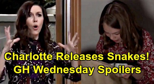 General Hospital Spoilers: Wednesday, April 15 – Jason's Heartbreaking Goodbye - Charlotte Releases Snakes – Sad Dante News