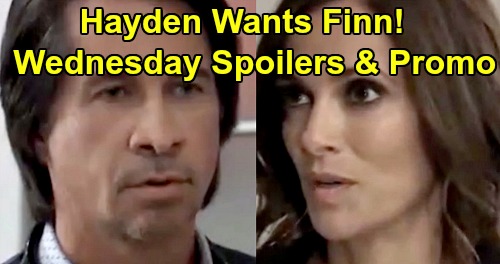 General Hospital Spoilers: Wednesday, October 30 – Ava Followed by Masked Mystery Man - Hayden Wants Finn In Violet's Life