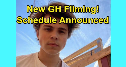 General Hospital Spoilers: New GH Episode Filming Schedule Update - William Lipton (Cameron Webber) Announces When Production Resumes