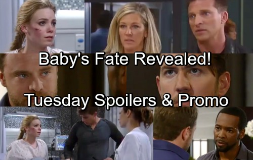 General Hospital Spoilers: Tuesday, May 15 – Nelle Learns Baby’s Fate – Drew's Memory Lost – Griffin Warns Peter to Flee