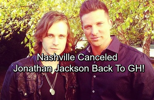 General Hospital Spoilers: Nashville Canceled Means Jonathan Jackson Back to GH - Steve Burton Hints At Lucky’s Return