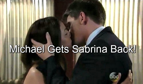 General Hospital (GH) Spoilers: Michael Gets Sabrina Back - The Violent Bloody Cost