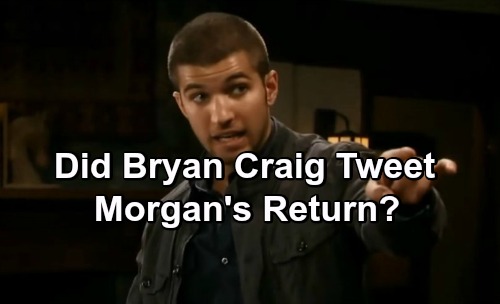 ‘General Hospital’ Spoilers: Bryan Craig Tweets Morgan's Return to GH?