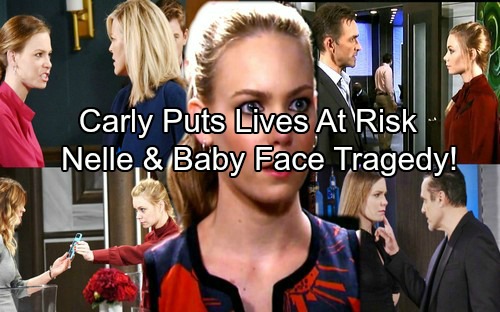 General Hospital Spoilers: Nelle's and Baby’s Lives in Jeopardy, Carly’s Outburst Has Dire Consequences