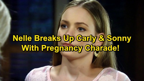 General Hospital Spoilers: Nelle Creates Pregnancy Charade In Plot To Break Up Carly and Sonny