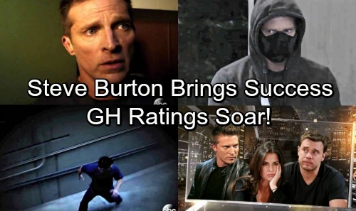 General Hospital Spoilers: Congrats on Higher Ratings - Steve Burton the Reason - Good Move GH