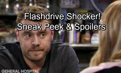 General Hospital Spoilers: GH Sneak Peek Video – Nina Lets a Secret Slip, Mentions Peter’s Flash Drive – Suspicious Drew Investigates