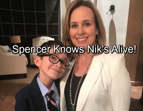 General Hospital Spoilers: Nikolas Cassadine Alive – Spencer Knew the Truth All Along