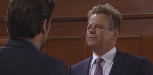 General Hospital (GH) Spoilers: Scotty Questions Morgan About Cheating With Denise at Franco's Murder Trial