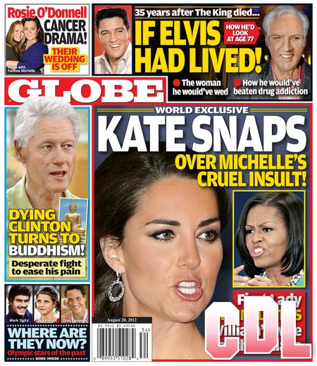 GLOBE: Kate Middleton Snaps Over Michelle Obama’s Cruel Insult! (Photo)