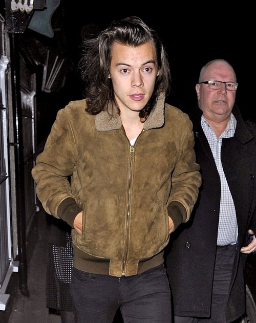 Exclusive... Harry Styles Goes To Dinner With His Mom