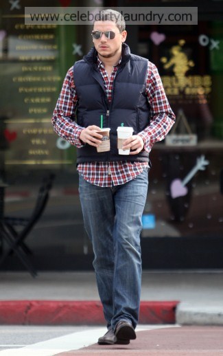 Just Because….Wentworth Miller Looks Hot While He gets His Java Fix ...