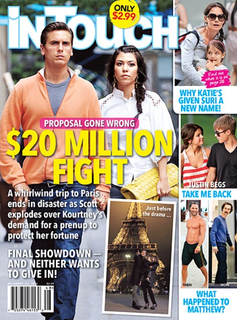 Scott Disick's Marriage Proposal To Kourtney Kardashian $20 Million Seperation War