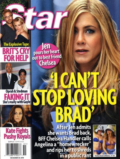 Jennifer Aniston Still Wants Brad Pitt Back