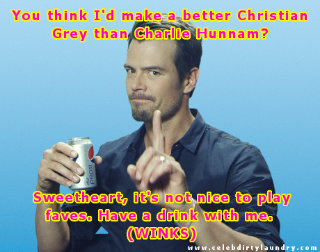 Josh Duhamel Gets Cheeky in New 'Share a Diet Pepsi' Campaign -- Check Out Our Own Memes! (PHOTOS)