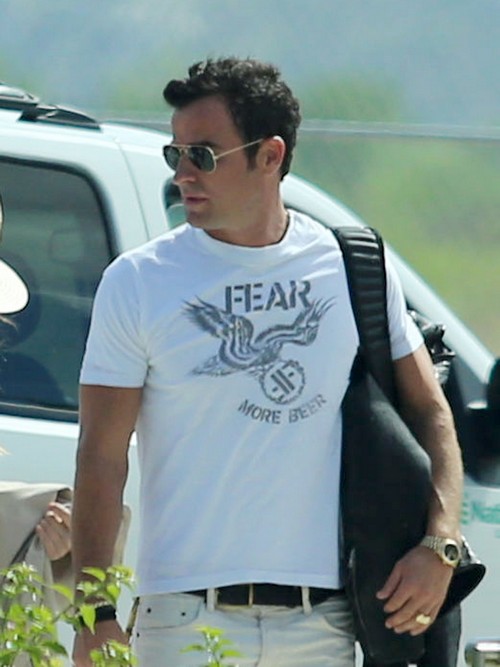 Justin Theroux Cheated On Jennifer Aniston at Robert Downey Jr.'s Party