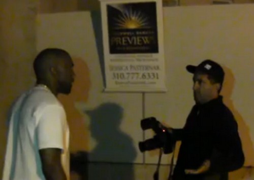 Kayne West Freaks Out At Paparazzi Over Jimmy Kimmel Feud - VIDEO