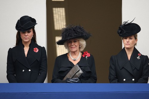 Kate Middleton Remembrance Day and Wales Photos: Pregnant With Baby Girl - Daughter's Name Debate